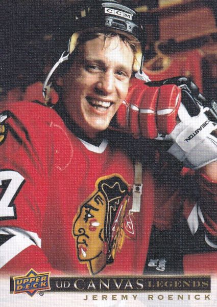 insert karta JEREMY ROENICK 20-21 SP Signature Legends Canvas číslo C-15